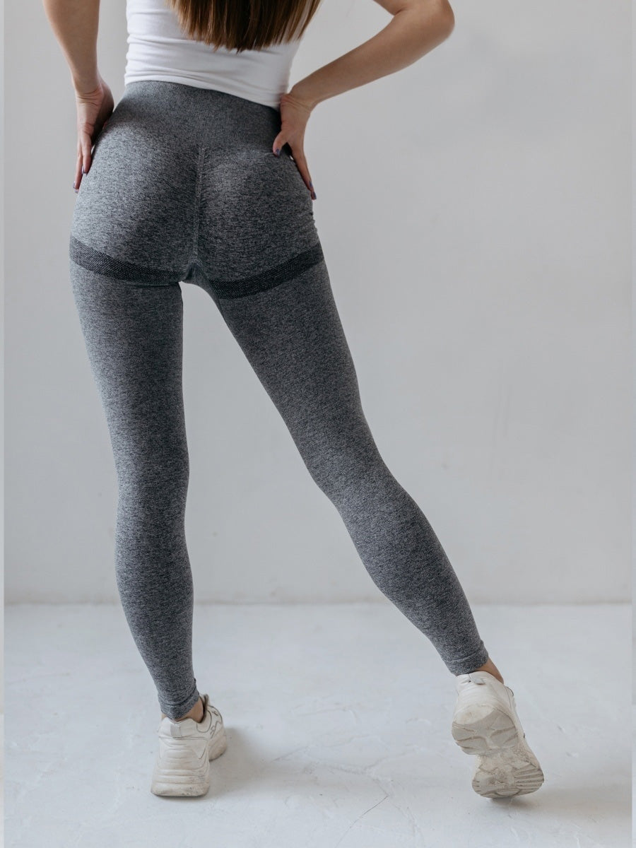 Push Up Performance Leggings Dunkelgrau